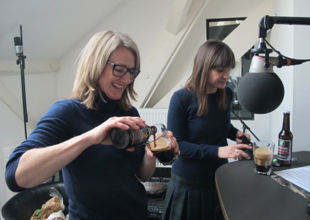 Bierverkostung im Studio