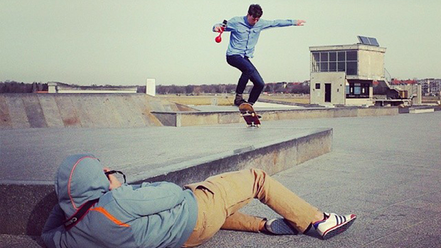Skateboarding mit GoPro