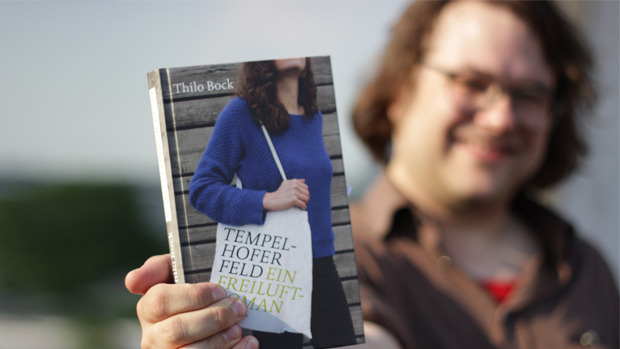Tempelhofer Feld - ein Freiluftroman von Thilo Bock, Foto: Sophie Euler