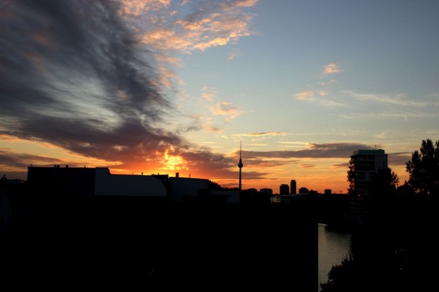 Hurra, die Sonne geht unter (Bild: Sophie Euler)