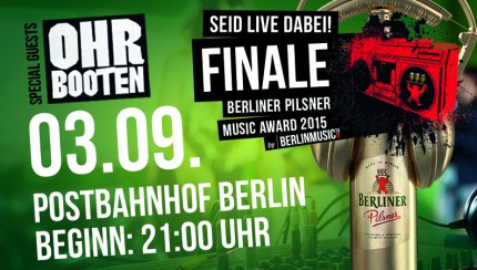 Berliner Pilsner Music Award 2015