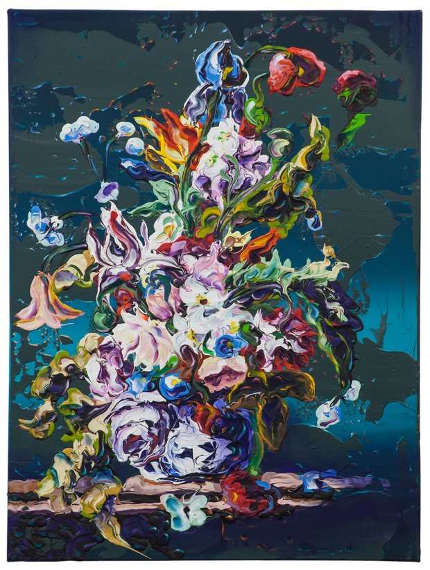 out of season, 2016, Acrylic & Oil on Canvas, 105 x 80cm (Foto: Anna Wasilewski)