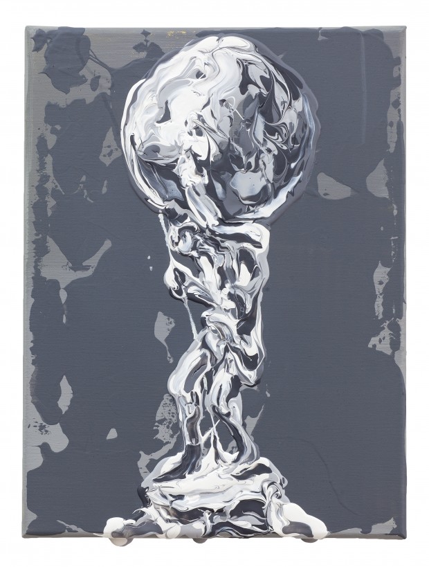 we are burden, 2015, Acrylic & Oil on Canvas, 40 x 30cm (Foto: Anna Wasilewski)