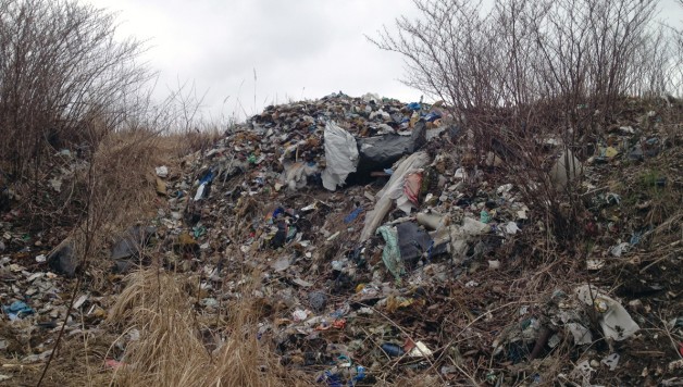 Ein winziger Teil der Mülldeponie (Foto: Aysche Wesche)