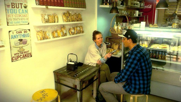 Steffi Groth und Abood Aladham