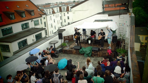 "We've got a human-supported tent going on" (Foto: Nina Maul)