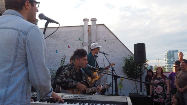 Arkells live beim MorningShowcase (Foto: Fabian Broicher)