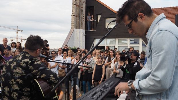 Arkells live beim MorningShowcase (Foto: Fabian Broicher)