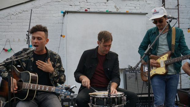 Arkells live beim MorningShowcase am Nachmittag (Foto: Sophie Euler)