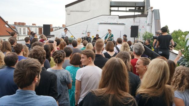 Arkells live beim MorningShowcase am Nachmittag (Foto: Sophie Euler)