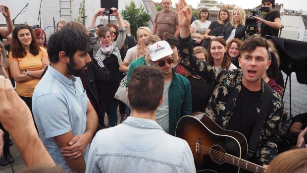 Letzte Zugabe im Publikum (Foto: Sophie Euler)