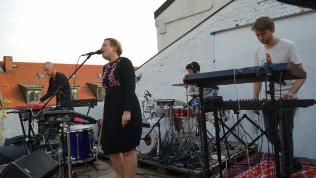 New Found Land live beim MorningShowcase am Nachmittag (Foto: Amir Golani)
