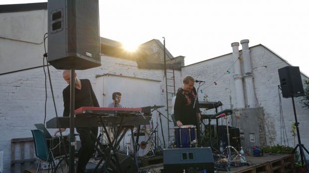 New Found Land live beim MorningShowcase am Nachmittag (Foto: Amir Golani)
