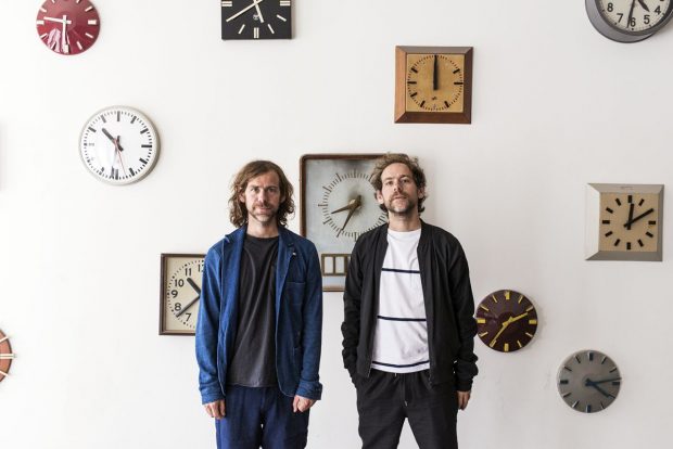 Ryan Olson und Co. bei den ersten Proben im Funkhaus (Foto: Michelberger Music Festival)