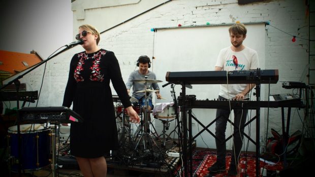 New Found Land live beim MorningShowcase am Nachmittag (Foto: Fabian Broicher)