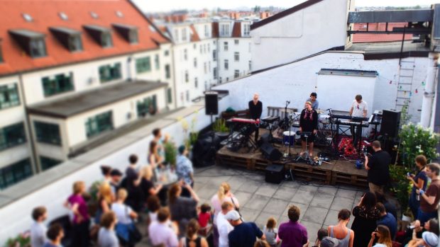 New Found Land live beim MorningShowcase am Nachmittag (Foto: Fabian Broicher)