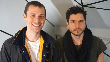 Ben Hartmann und Philipp Thimm erzählen zu später Stunde von "Gespenster" (Foto: Constanze Kaul)