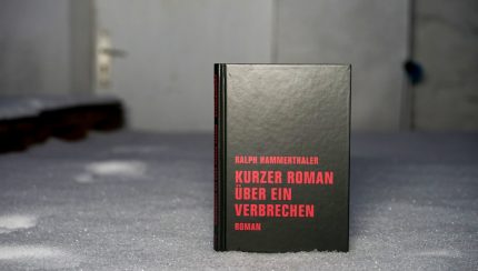 Kurzer Roman über ein Verbrechen (Foto: Sophie Euler)