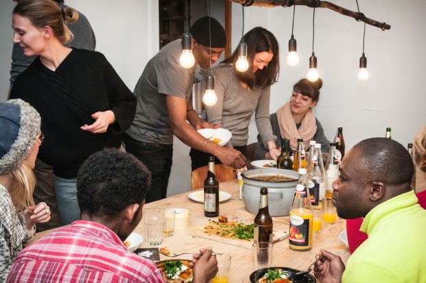 (C) Give Something Back to Berlin - Gettogether for the Oranienplatz Refugee Camp Cooking Group