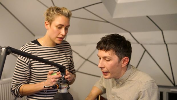 Laura Landergott & Andreas Spechtl von Ja, Panik (Foto: Sophie Euler)