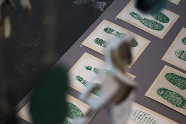 Alfredo López Casanova "Huellas de la Memoria - Spuren der Erinnerung" (Foto: Rolando Gonzalez)