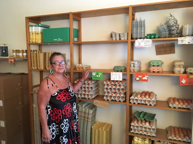 Hannelore vom Vierländer Goldei, dem Neuköllner Fachgeschäft für Eier (Foto: Aysche Wesche)