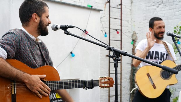 Nick Mulvey, Federico Bruno,FluxFM, MorningShowcase, Berlin, Kreuzberg, Radio, Radio Session, Wake Up Now!