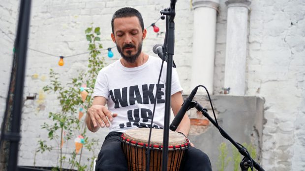Nick Mulvey, Federico Bruno,FluxFM, MorningShowcase, Berlin, Kreuzberg, Radio, Radio Session, Wake Up Now!