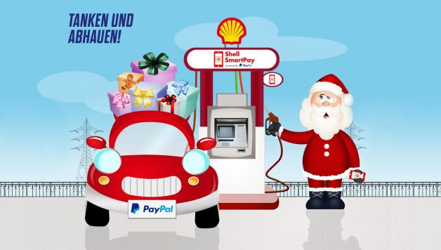 FluxFM Driving home for Christmas mit PayPal und Shell