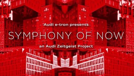 Symphony of Now – ein Audi Zeitgeist Project präsentiert von Audi e-tron