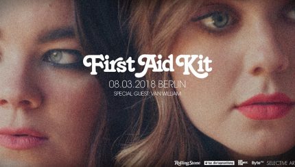 First Aid Kit in der Columbiahalle, Konzert in Berlin, Veranstaltunsfoto