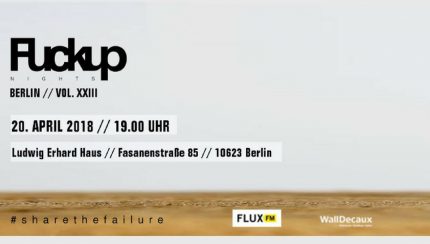 FuckUp Nights Berlin vol 23 (facebook)