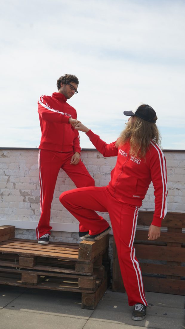 Das Must-Have für die Fashion Week - der Sternburg Trainingsanzug
