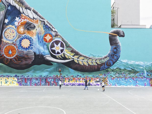 Elefant Mural