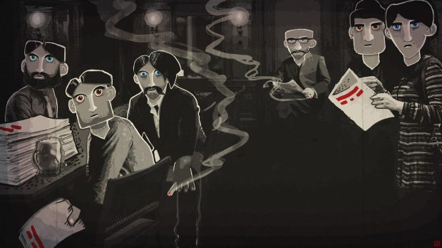 Die Widerstandsgruppe wird für jedes Spiel zufällig generiert. (Quelle: Paintbucket Games)