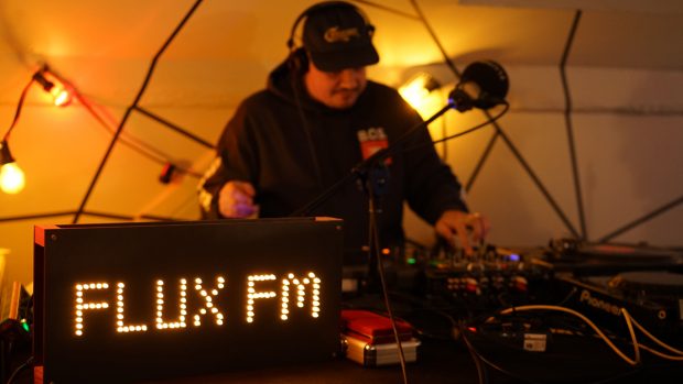 Modeselektor bei FluxFM (Foto: Sophie Euler)
