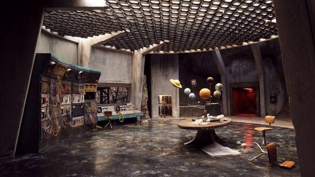 Dieses weicht durch Verschwörungstheorien und Aliengeschichten jedoch immer wieder einer "Twin Peaks" ähnlichen Stimmung. (Screenshot: bildundtonfabrik)
