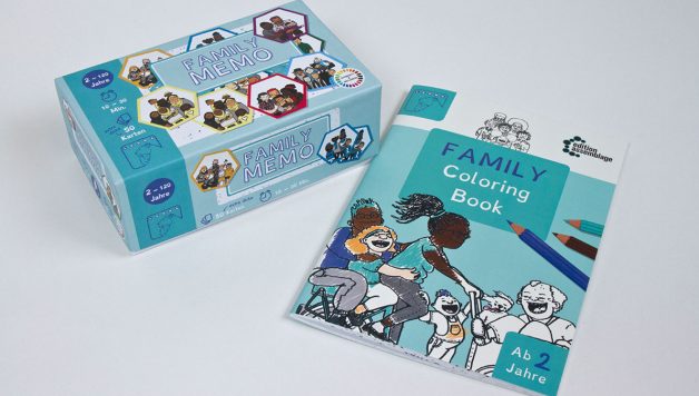 Family Memo & Coloring Book (Foto: Leona Games)