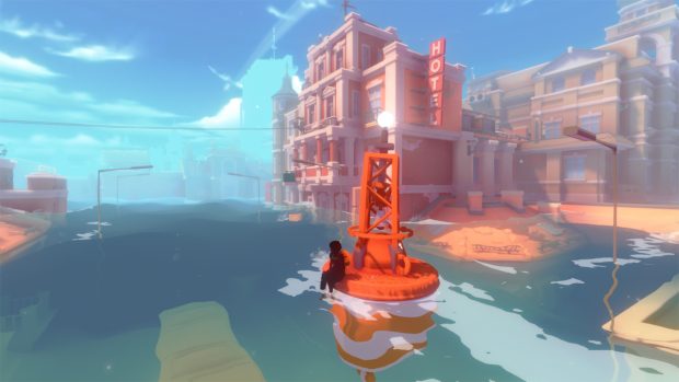 Sie versucht herauszufinden, wie sie wieder ein Mensch werden kann. (Screenshot | Quelle: Sea of Solitude; Jo-Mei Games /Electronic Arts)
