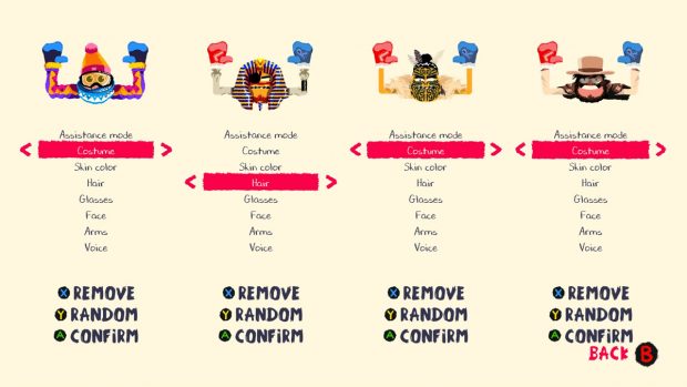 Euer persönliches Fleischklöpschen könnt ihr dabei individuell gestalten. (Quelle: Devolver Digital)