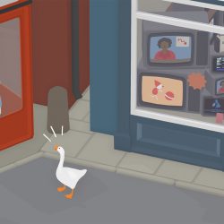 In Untitled Goose Game übernehmt ihr die Kontrolle einer echten Bad Goose. (Quelle: House House)