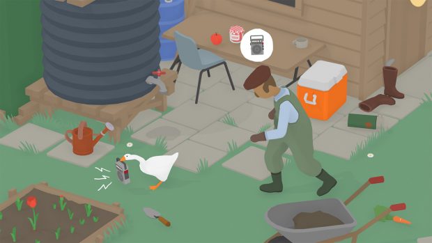 In Untitled Goose Game übernehmt ihr die Kontrolle einer echten Bad Goose. (Quelle: House House)