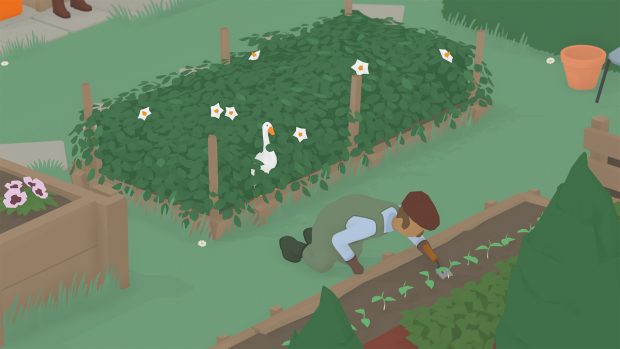In Untitled Goose Game übernehmt ihr die Kontrolle einer echten Bad Goose. (Quelle: House House)