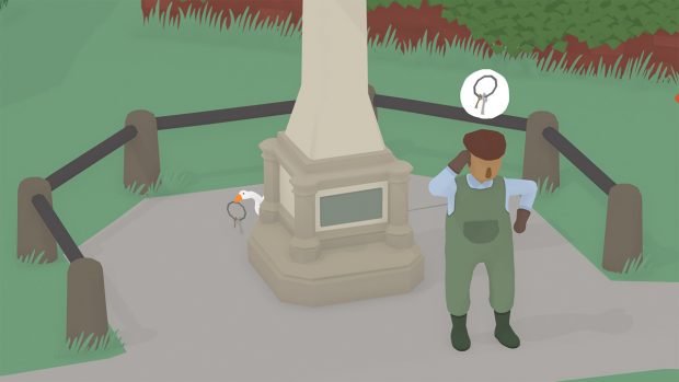 In Untitled Goose Game übernehmt ihr die Kontrolle einer echten Bad Goose. (Quelle: House House)